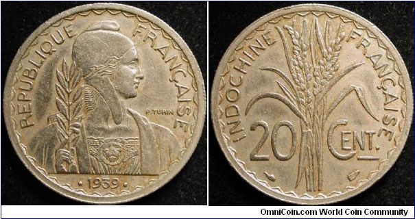 20 Cent
Cu-Ni
French Indo-China