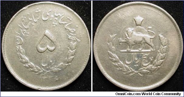 5 Rials
Cu-Ni
SH 1336