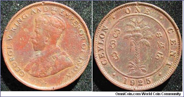 1 Cent
Copper