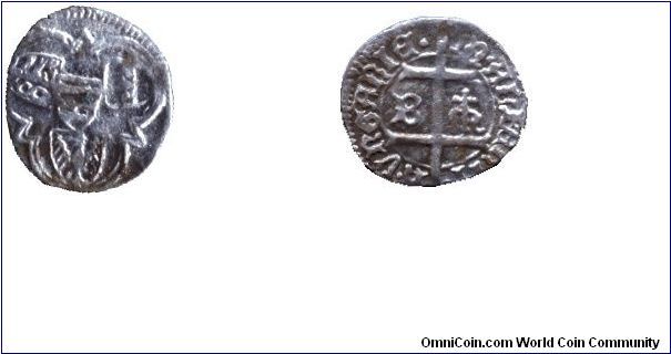 Hungary, denár, no date, Ag, from King Albert (1437-1439).                                                                                                                                                                                                                                                                                                                                                                                                                                                          