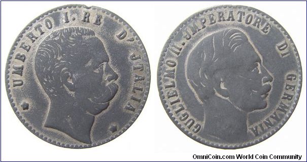 Umbero I / Guglielmo II token -
