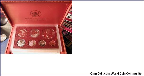 1975 Cook Islands Proof Set