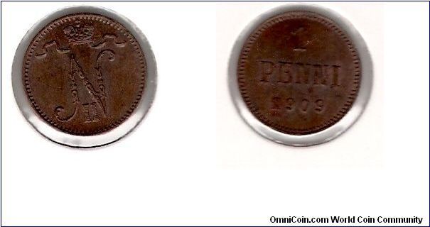 1 Penni 1909, Finland