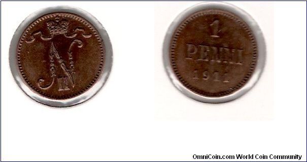 1 Penni 1911, Finland