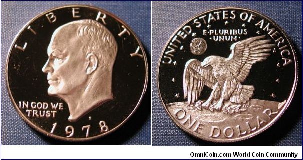 1978-S Eisenhower Dollar Proof