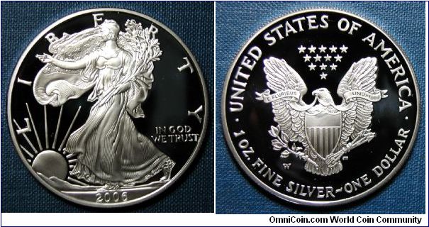 2006 Silver American Eagle Proof