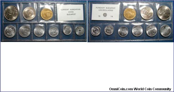 1974 Hungary Mint Set
