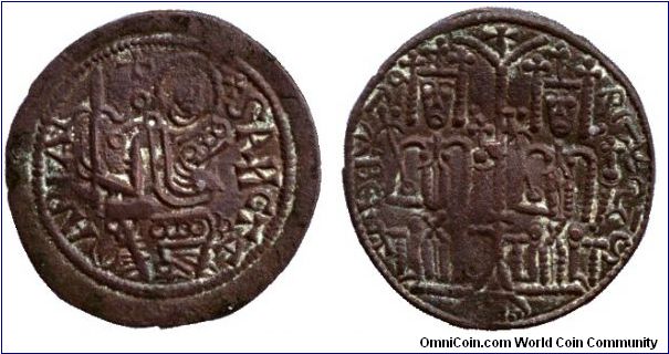 Hungary, copper coin, no date, Cu, from Bela III. (III. Béla, 1172-1196).                                                                                                                                                                                                                                                                                                                                                                                                                                           