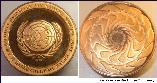 U.N. Peace coin