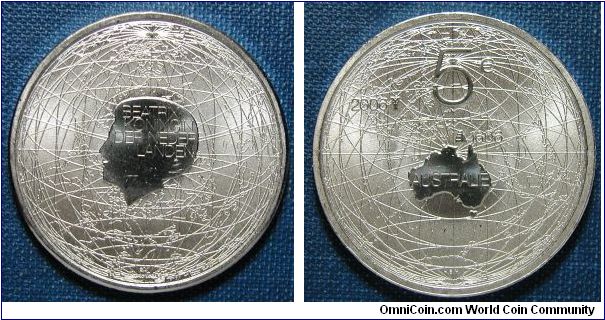 2006 Netherlands 5 Euro, Australia.