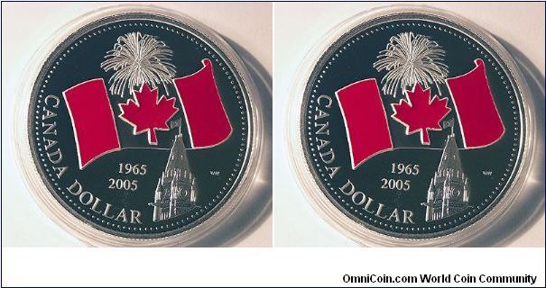 Red Enamel Limited Edition Silver Dollar

Mintage :5,000
99,99% silver
25.175 grams
36.07 mm diameter