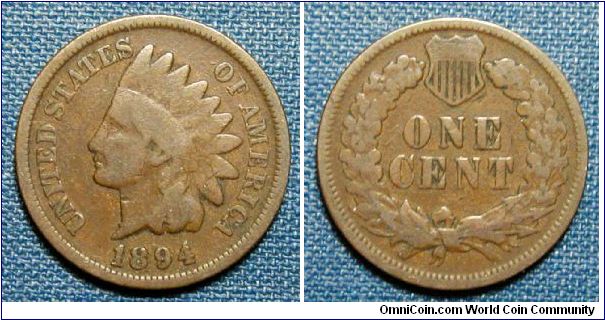 1984 Indian Head Cent