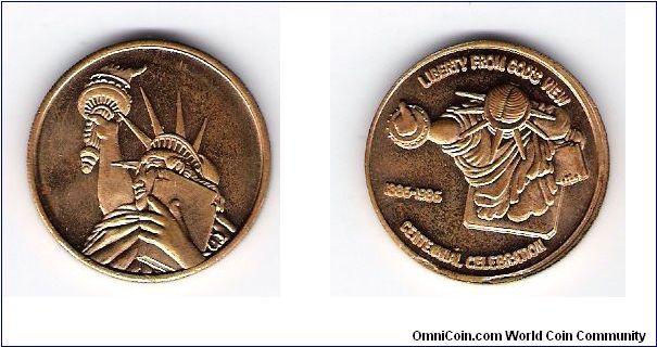 Statue Of Liberty token or Medal