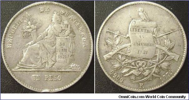 1 Peso 1873P
