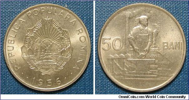 1956 Romania 50 Bani