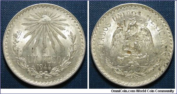1944 Mexico Peso