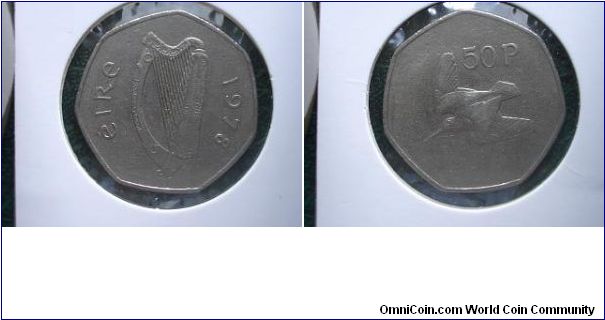 1978 50 pence ireland