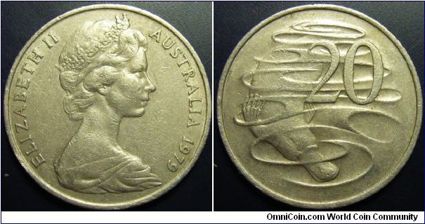 Australia 1979 20 cents.