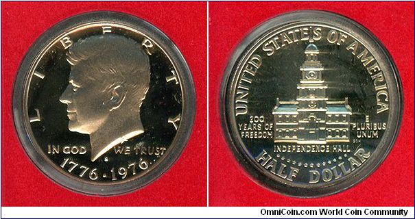 USA Half Dollar 1976-S - Bicentennial Proof