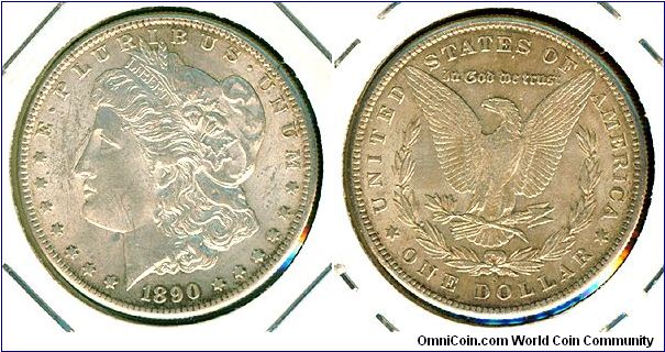 USA 1 dollar 1890-S