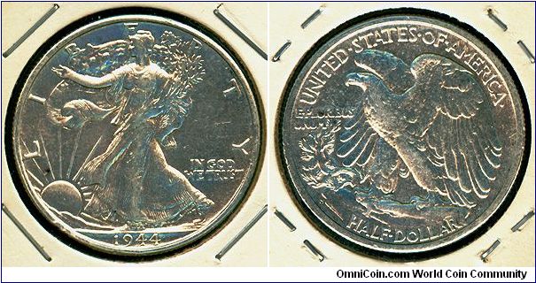 USA 1/2 dollar 1944-S