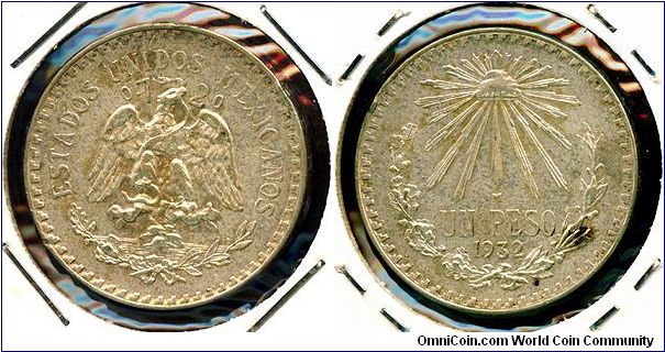 Mexico 1 peso 1932