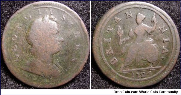 1724 Half Penny
GeorgeI