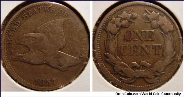 1857 Cent