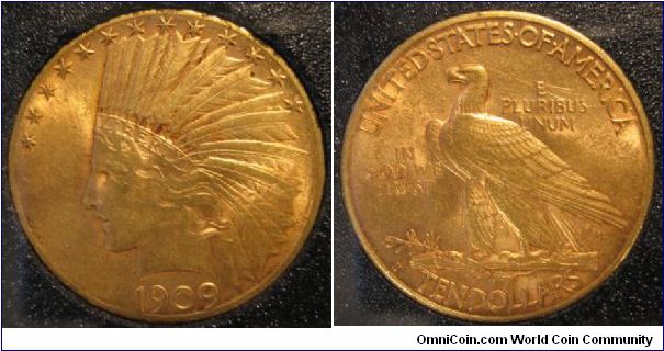 10 dollar eagle minted in S.F.