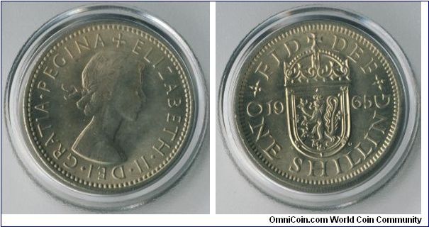 UK 1965 1 Shilling