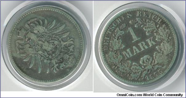 Germany 1875 1 Mark