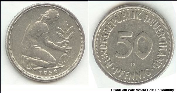 50 pfennig c