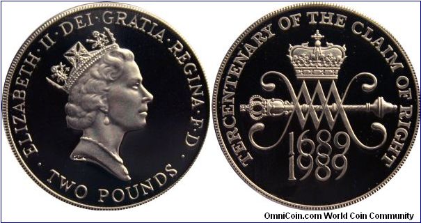 2 pound silver proof