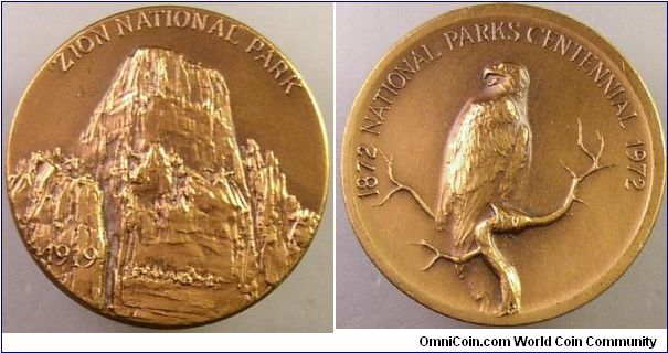 Zion National Park Medallion 
Thanks Tiff
