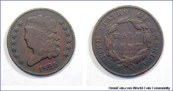 Classic Head Half Cent


Copper