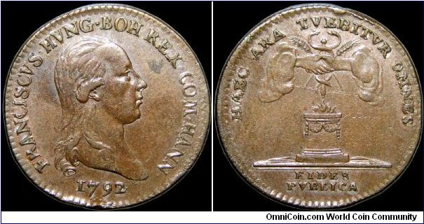 Possibly a coronation medal. Certainly Francis II (I) of Austria.                                                                                                                                                                                                                                                                                                                                                                                                                                                   