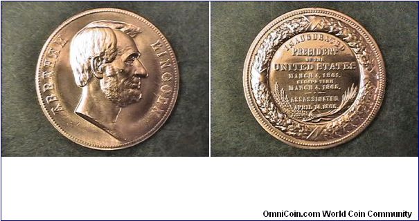 Abe Lincoln medal