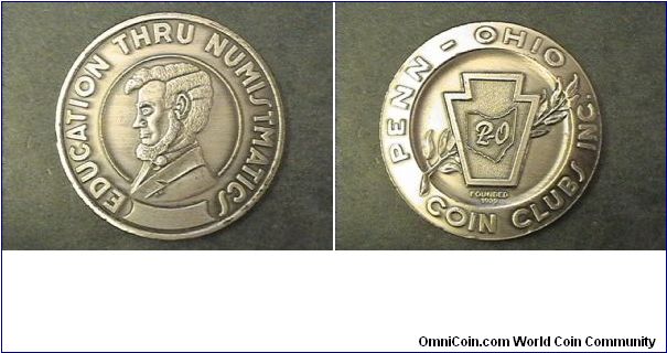 Education Thru Numistmatics, Penn- Ohio Coin Clubs