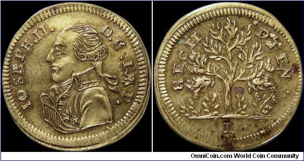 Joseph II, Austria.

This 'Tree of Life' variant is rare and nearly as struck.                                                                                                                                                                                                                                                                                                                                                                                                                                    