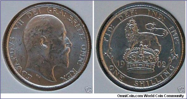 Edward VII Shilling