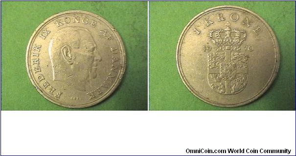 FREDERIK IX KONGE AF DANMARK
1 KRONE
copper-nickel