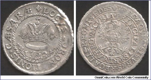 Aachen - silver 16 marck. Scarcer coin in collectable grade.