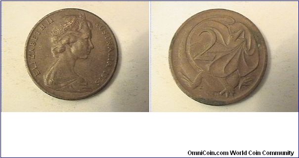 ELIZABETH II AUSTRALIA
2 CENTS
bronze