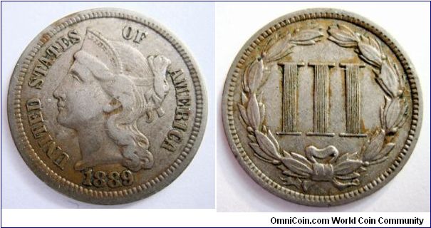3 cent nickel