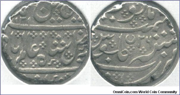 Indo-French
One Rupee
Arcot Mint