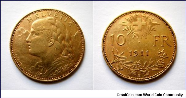 1911-B 10 franc.