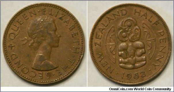half penny, 25mm, bronze