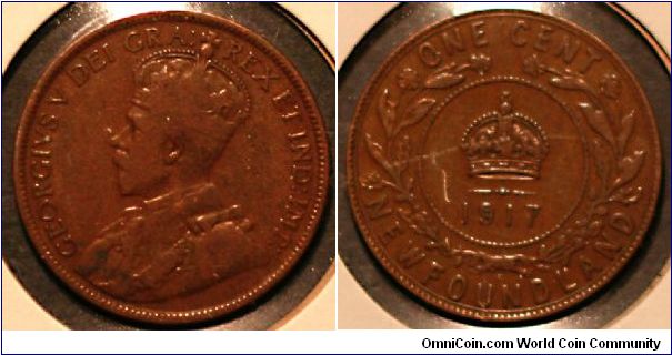 Newfoundland one large cent