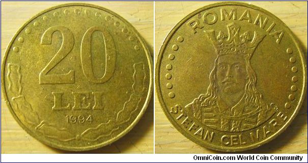 Romania 1994 20 lei.