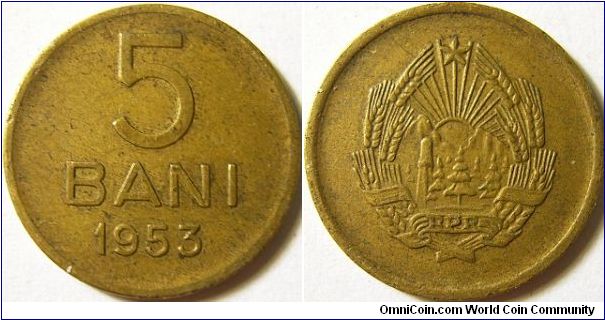 Romania 1953 5 bani.